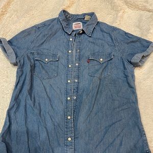 Levis chambray shirt